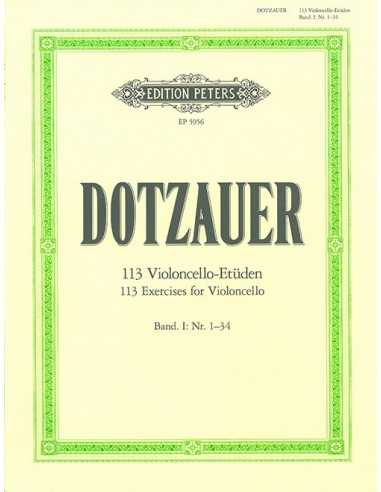 113 Violoncello - Etuden Vol.I (N 1-34). Dotzauer, J.J.F