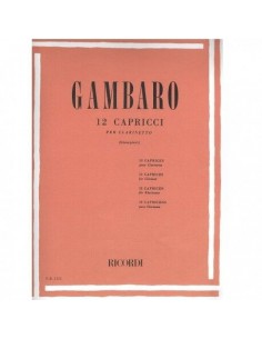 12 Capricci per Clarinetto....
