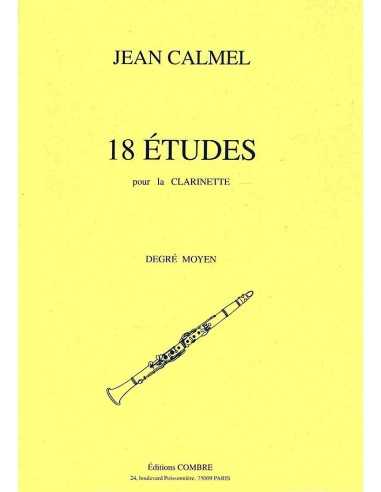 18 Etudes. Calmel, J.