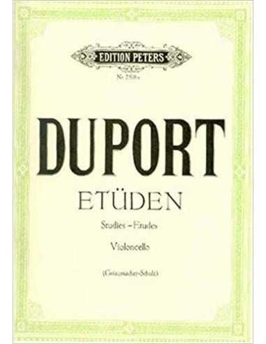21 Estudios para Violoncello - Duport, Jean