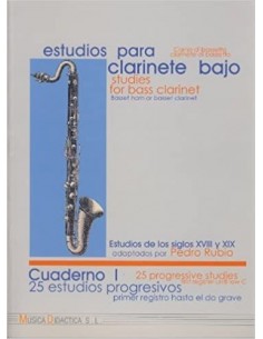 25 Estudios para Clarinete...