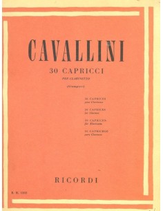 30 Capricci per Clarinetto....