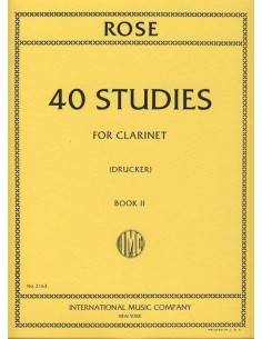 40 Estudios para Clarinete...