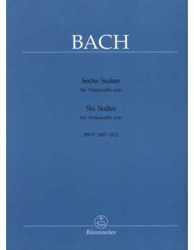 6 Suites para Cello BWV 1007-1012 - Bach, Johann