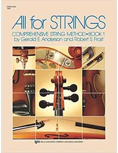 All For Strings Vol.1 for Double Bass Anderson/Frost