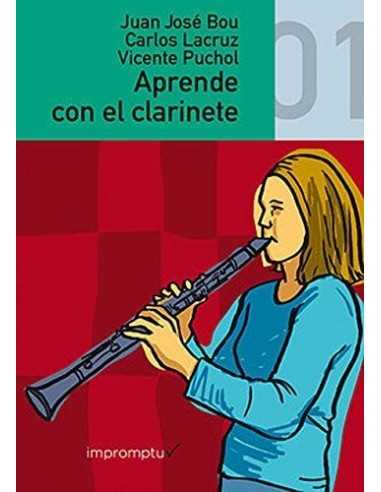 Aprende con el clarinete Vol.1. Lacruz-Puchol-Bou. Ed, Impromptu