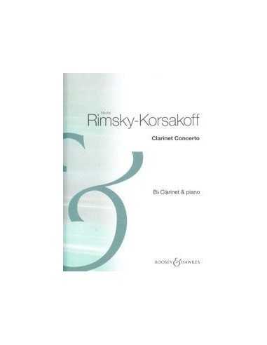 Clarinet Concert. Rimsky-Korsakoff, N. Bb Clarinet & Piano