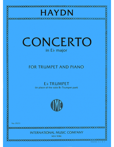 Concert in Eb for Trumpet and Piano Hob. VII, N.1 Haydn, J./Voisin, R.
