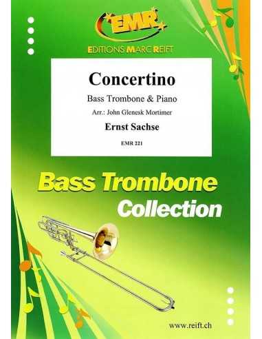 Concertino Bass Trombone. Ernst Sachse. Armin Bachmann/Wolfgang Wagenhäuser. EMR221