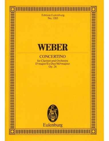 Concertino Es-Dur Op.26 J.109/Red.Pno. Weber, Carl Maria
