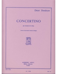 Concertino. Dondeyne, D.