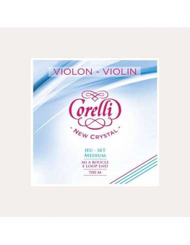 Cuerda Violín 4/4. 1ª-Mi Corelli New Crystal 701(Lazo)