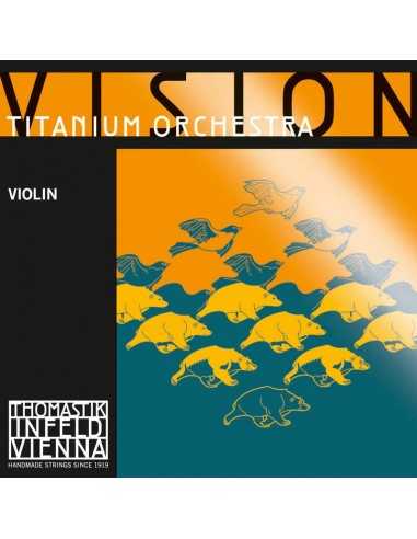 Cuerda Violín 4/4. 2ª-La Thomastik Vision Titanium Orchestra VIT-020