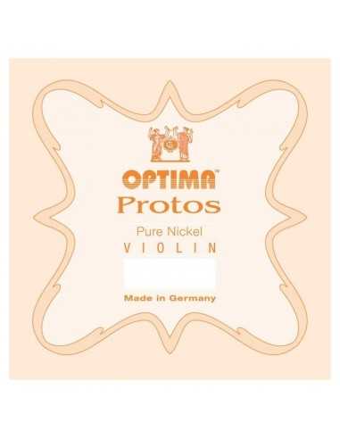 Cuerda Violin 4/4. 3Re Optima Protos Niquel/Acero 1013