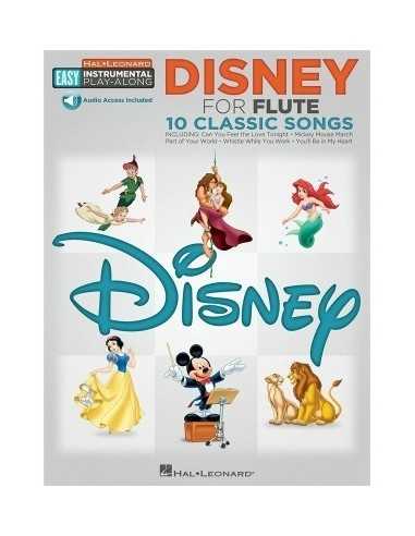 Disney for Flute 10 Classics Songs+CD. Varios