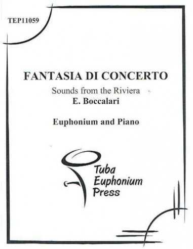 Fantasia di Concerto para Tuba y Bombardino Boccalari, E.