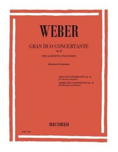 Gran Duo Concertante Op.48. Weber, C.M.