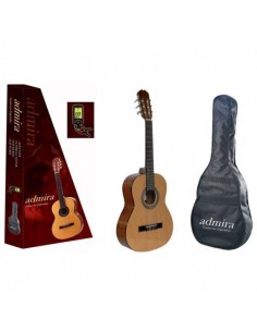 Guitarra Clásica Admira Alba Pack ( Guitarra Clásica/Funda/Afinador Pinza ) (Serie Iniciación) 1