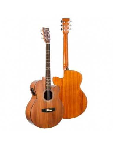 Guitarra Electroacústica Daytona A401KOA Mini Jumbo Cutaway