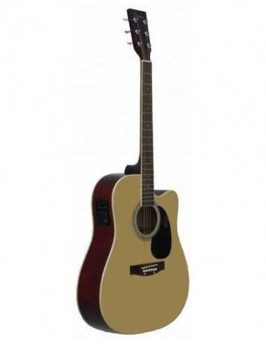 Guitarra Electroacústica Daytona A411CE Dreadnought Cutaway