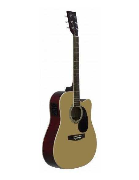 Guitarra Electroacústica Daytona A411CE Dreadnought Cutaway