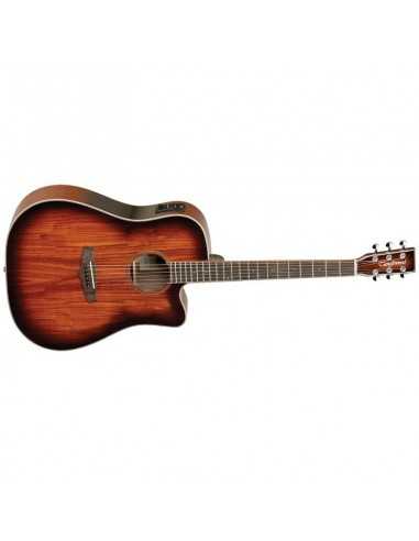 Guitarra Electroacústica Tanglewood TW5KOA Dreadnought Cutaway