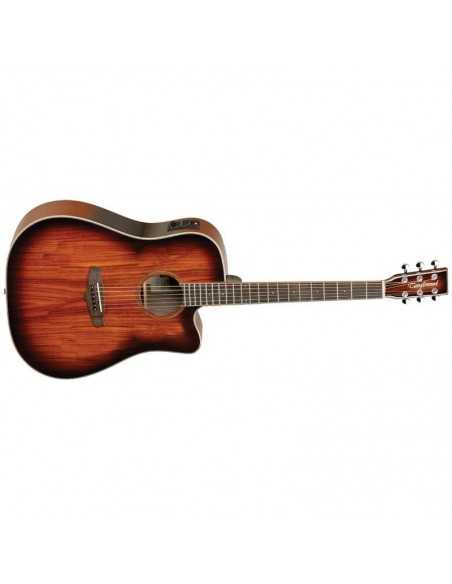 Guitarra Electroacústica Tanglewood TW5KOA Dreadnought Cutaway