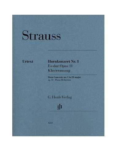 Horn Concerto No.1 in Eb Major Op.11 / Red. Piano. Strauss, R.