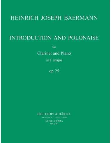 Introduction and Polonaise Op.25. Baermann, H.