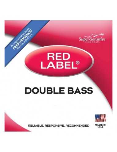 Juego Cuerdas Contrabajo 1/2 Super-Sensitive Red Label 810