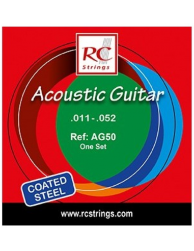Juego Cuerdas Guitarra Acústica RC Strings