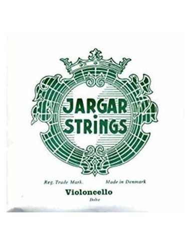Juego Cuerdas Violoncello 4/4 Jargar Verde Cromo