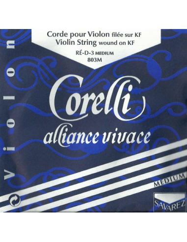 Juego Cuerdas Violín 4/4 Corelli Alliance Vivace