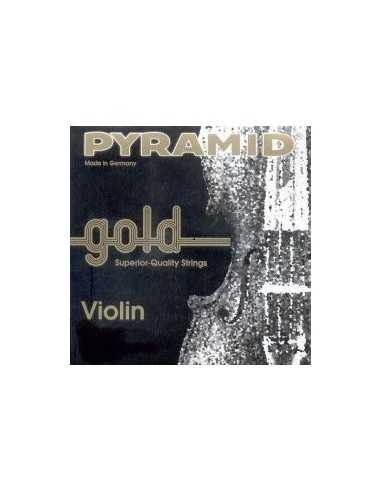 Juego Cuerdas Violín 4/4 Pyramid Gold 108100