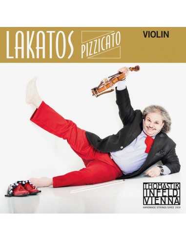 Juego Cuerdas Violín 4/4 Thomastik Lakatos Pizzicato RL-100