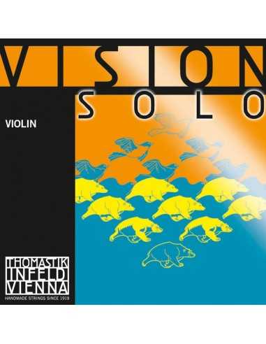 Juego Cuerdas Violín 4/4 Thomastik Vision Solo VIS-101 (3ª-Re. Plata)