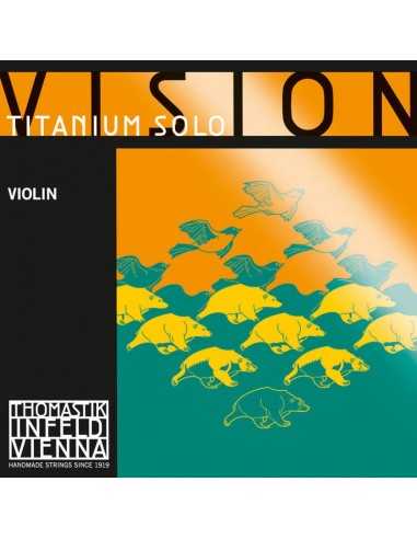 Juego Cuerdas Violín 4/4 Thomastik Vision Titanium Solo VIT-100