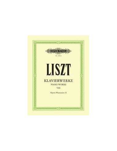 Klavierwerke Band III. 12 Etudes d'Exe-cution Trascen. Liszt, Franz