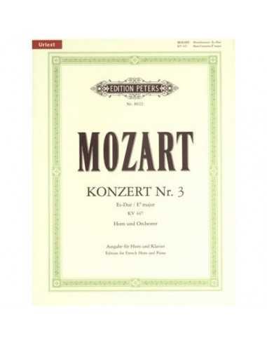 Konzert N.3 en Mib K447 para Trompa. Mozart, W.A.
