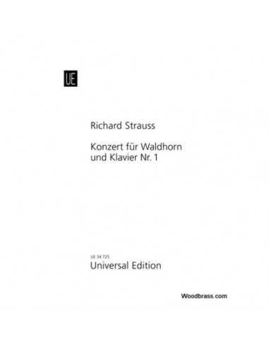 Konzert fur Waldhorn und Klavier Op.11 N.1. Strauss, R.