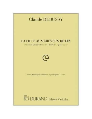 La Fille aux Cheveux de Lin. Debussy, C./Lucas, E.