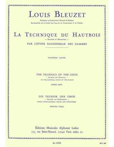 La Technique du Hautbois Vol.1 Bleuzet, L.
