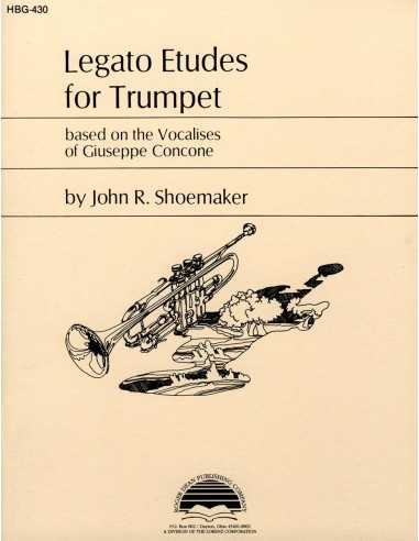 Legato Etudes for Trumpet. Giuseppe Concone/John R. Shoemaker