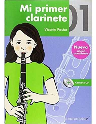 Mi Primer Clarinete Vol 1+CD. Pastor García, Vicente