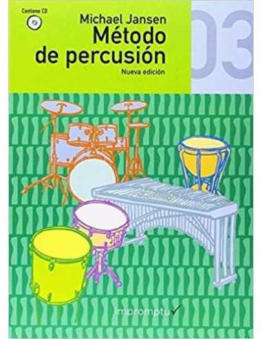Método de Percusión Vol.3+CD. Jansen, Michael