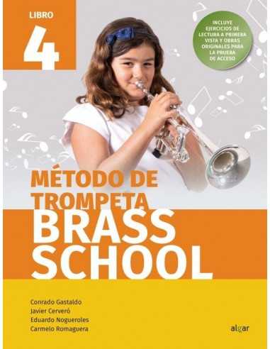 Método de Trompeta Brass School, Vol 4.