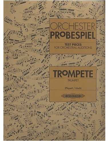 Orchester Probespiel. Trumpet. Pliquett / Losch