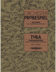 Orchester Probespiel. Tuba....