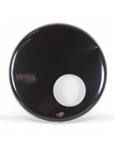 Parche Remo UT 22" Ebony Standard Agujero AUT-1022-ES