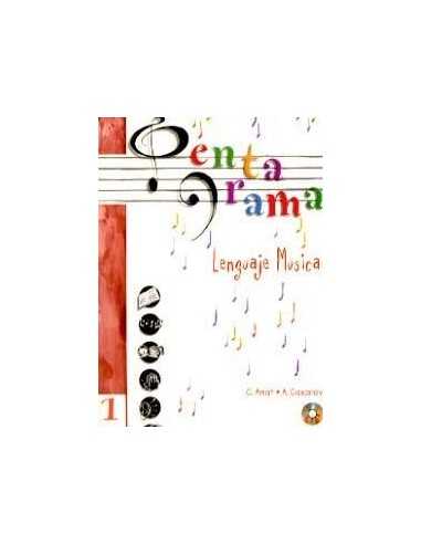 Pentagrama Lenguaje Musical Elemental Vol. 1 + CD. Amat, Casanova